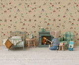 Vintage bed voor muizen - Mint