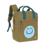 Quadratischer Rucksack - Little One & Me - Klein - Oliv - Lässig