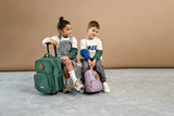 Mini Square rugzak Little Gang - Lilac