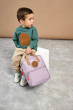 Mini Square rugzak Little Gang - Lilac