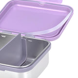Lunchbox stainless steel - Little Gang - Heart Lilac - Lässig