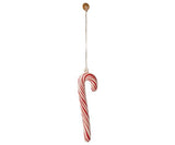 Metalen ornament Grote zuurstok - Gestreept