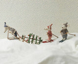 Wintermaus mit Skiset - Großer Bruder - Maileg