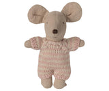 Babymuis in draagmand - Rose