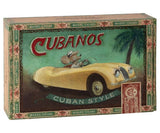 Grandma and grandpa mouse in cigar box - Maileg