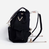Ransel Diaper Bag - Black/Classic Vegan - KAOS