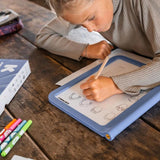 Kidydraw Pro drawing tablet - Blue - Kidywolf