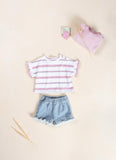 T-shirt met strepen - Studio