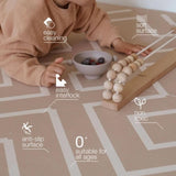 Puzzelmat - Modern Blocks Desert Sand - Eeveve