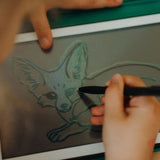 Refill voor Kidydraw Mini tekentablet - Animals Around the World & Oceans and Pirates