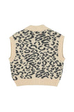 Sweater vest - Animal print
