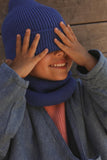 Beanie Fonzie Kids - Cobalt blue