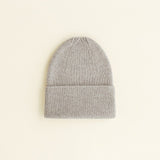 Beanie Fonzie Newborn - Pebble - Hvid