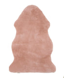Tapis Wrigglemat en Peau de Mouton - Rose - BINIBAMBA