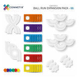 66 stuks - Rainbow - Ball Run Expansion Pack