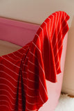 Deken Harry - Red / Cotton candy
