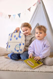Mini Square rugzak Happy Trails - Frog