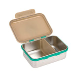 Lunchbox stainless steel - Happy Trails - Frog