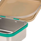 Lunchbox stainless steel - Happy Trails - Frog