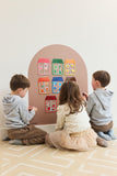 Magnetische puzzel - Kleuren