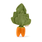 Rammelaar & Knuffeldoekje & bijtspeeltje - Cathy the Carrot - Artisjok