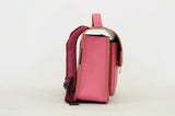 Lederen kleutertas - Antique Pink