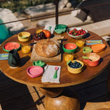 Eetset bord en lepel - Ramona the Radish