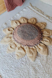 Wasbaar vloerkussen Sunflower