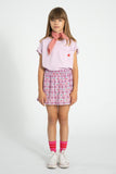T-shirt - Lila met A