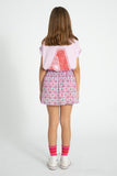 T-shirt - Lila met A