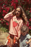 Short - rood & ecru geruit