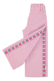 Flare broek - Lila