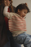 Vest Harvey Kids - Cream / Red