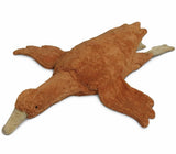 Knuffel gans met warmtekussen spelt - Large - Rust - Senger Naturwelt