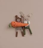 Knuffel - Bunny little farmer