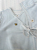 Body met lange mouwen - Stripe bluie
