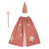 Fluwelen Tovenaarskostuum - Roze