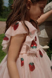 Yvonne jurk - Strawberry