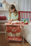 Cattie babypop met draagmand - Ciao Miao Ros