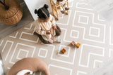 Puzzelmat - Modern Blocks Desert Sand - Eeveve