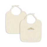 2 pack terry slabbetjes Figo - Antique White