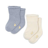 2-pack terry sokken - Gray Dawn