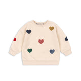 Lou terry sweater - Multi heart
