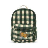 Jody Teddy rugzak - Green check