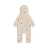 Newborn onesie met kap - Cherry