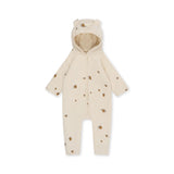 New born onesie met kap - Lemon 