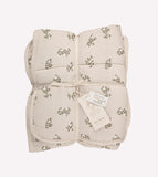 Quilted dekentje - Holly flowers