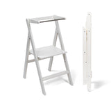 Opvouwbare & verstelbare leertoren Step'n'Fold - Wit - Ette Tete