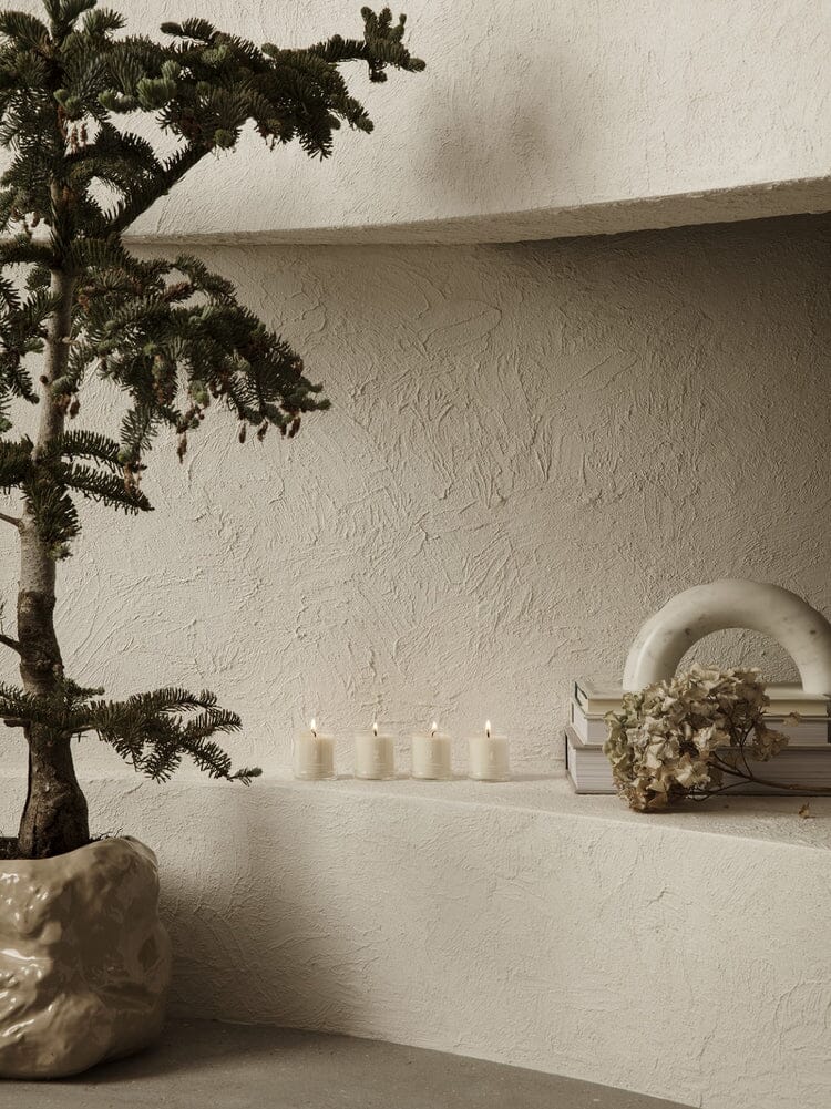 advent geurkaarsen - wit - Ferm Living
