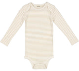 MarMar Copenhagen - Fine rib body Ben - Hay stripe